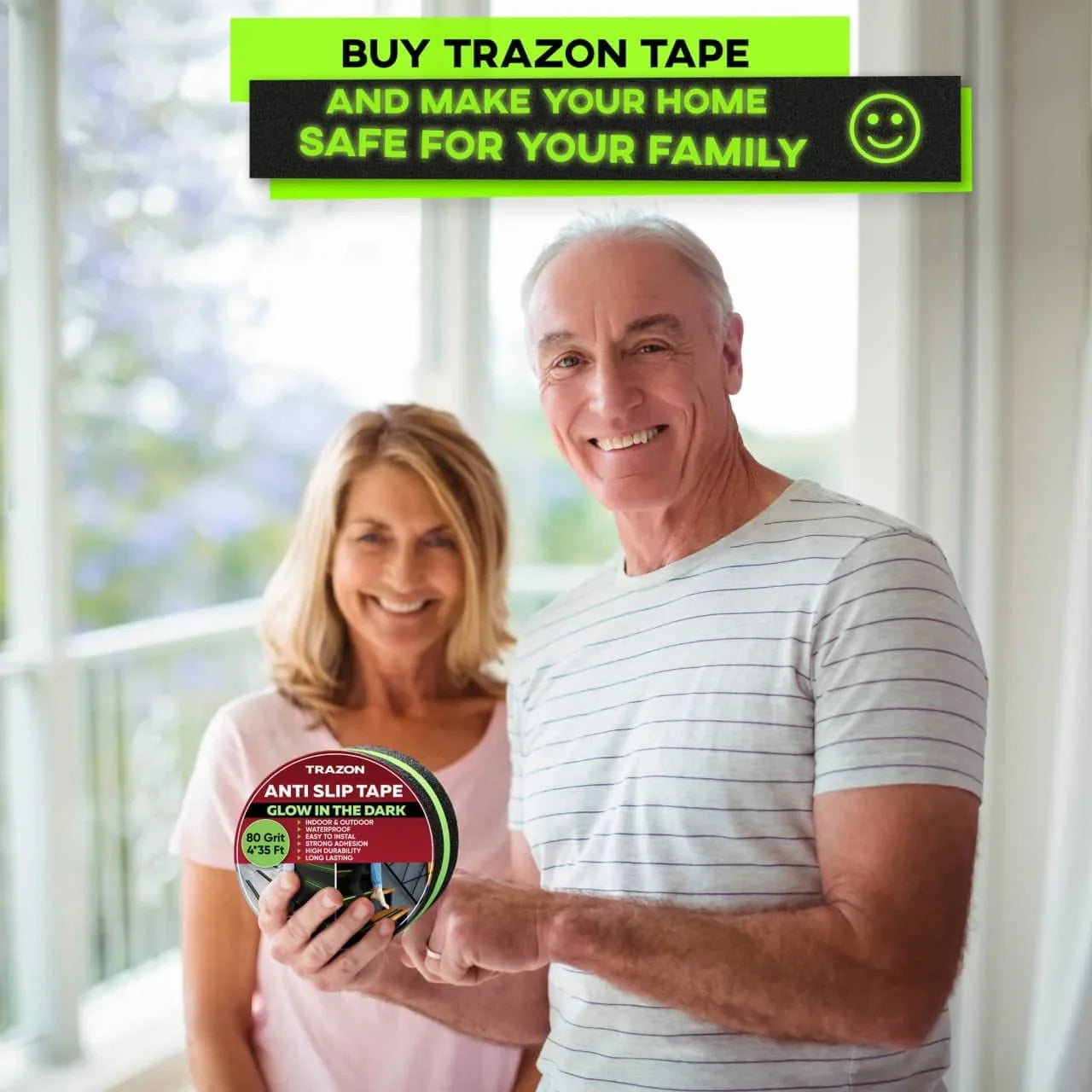 Waterproof Anti Slip Tape 2 Inch x 35 Feet