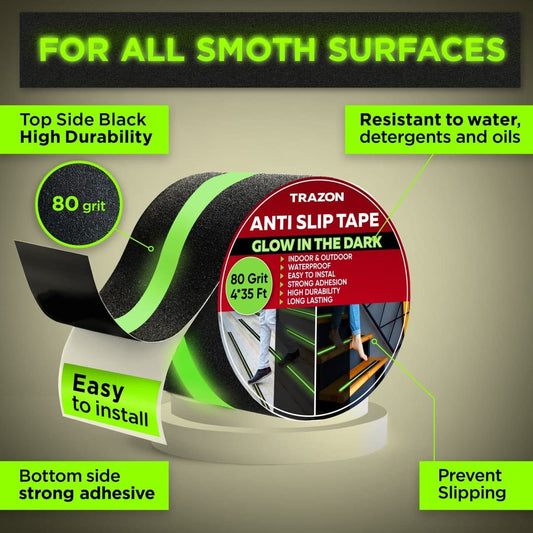 Waterproof Anti Slip Tape 2 Inch x 35 Feet
